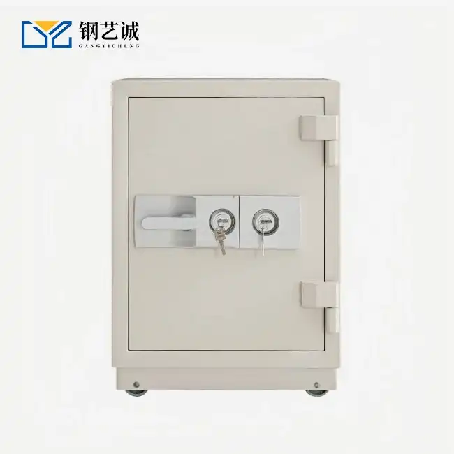 Steel Fireproof Safe Box with 2 Key Lock 